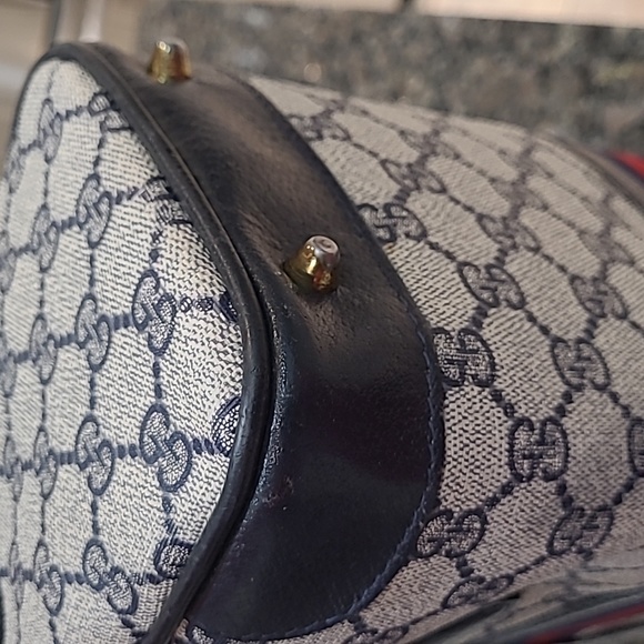 GUCCI*RARE*70's* SUPREME/SHERRY LINE**MONOGRAM BAG  LIMITED EDITION - Picture 5 of 14